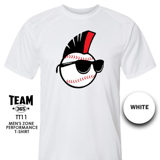 Crew - Performance T-Shirt - MULTIPLE COLORS AVAILABLE - Screwballs Baseball - 83Swag