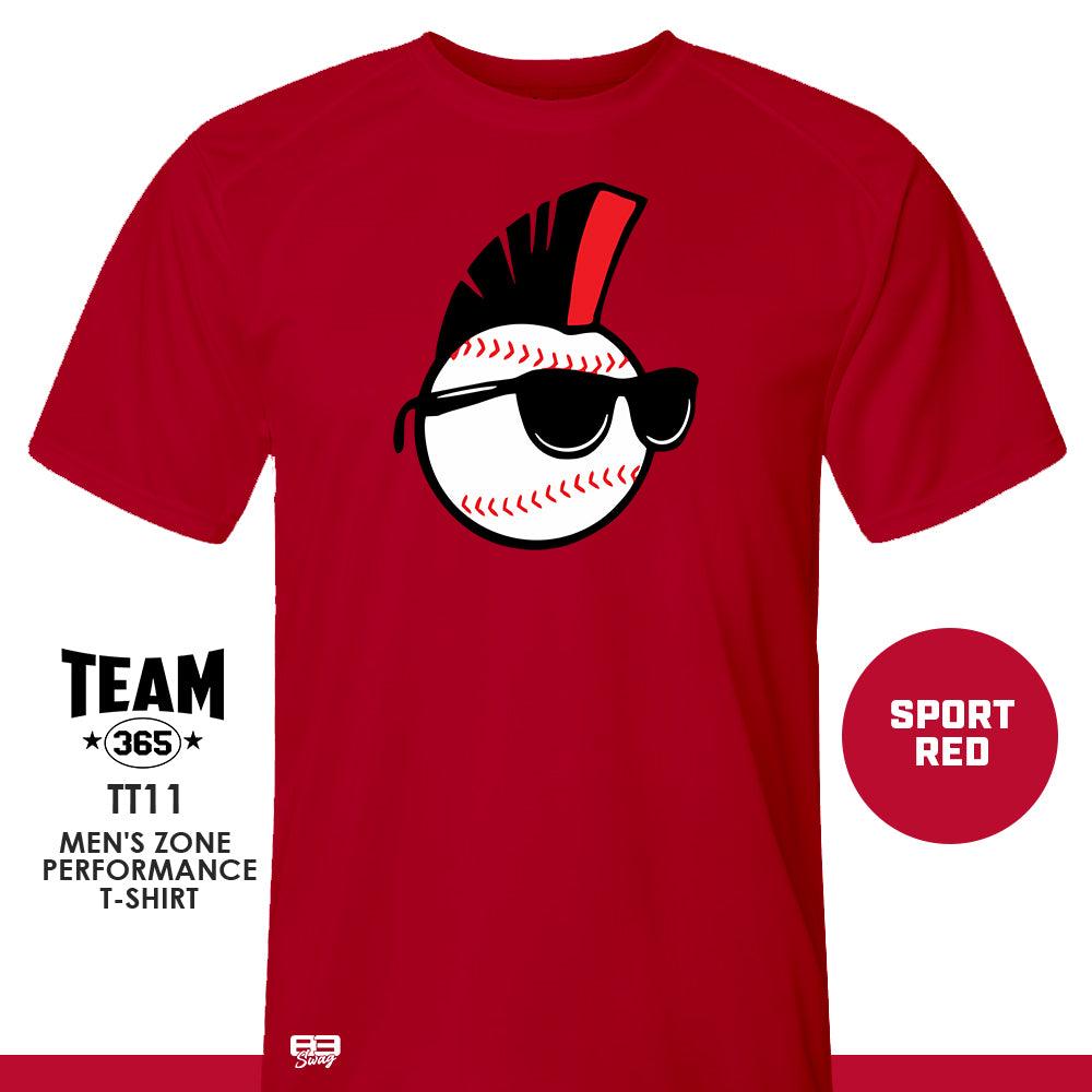 Crew - Performance T-Shirt - MULTIPLE COLORS AVAILABLE - Screwballs Baseball - 83Swag