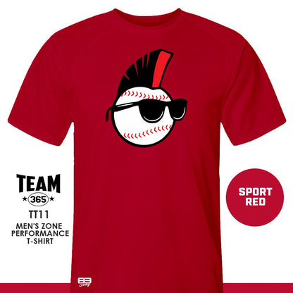 Crew - Performance T-Shirt - MULTIPLE COLORS AVAILABLE - Screwballs Baseball - 83Swag