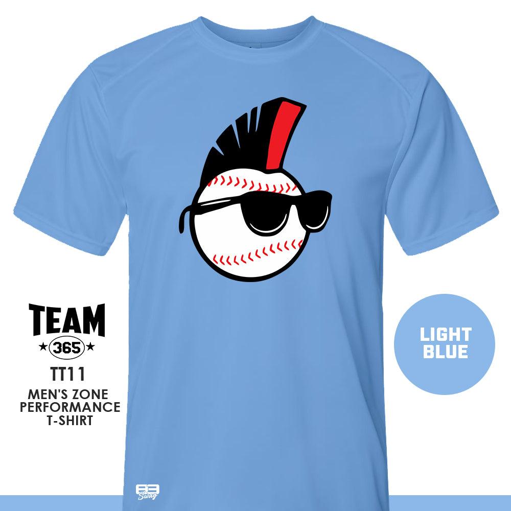 Crew - Performance T-Shirt - MULTIPLE COLORS AVAILABLE - Screwballs Baseball - 83Swag