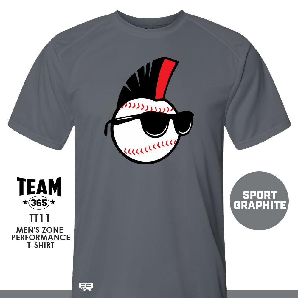 Crew - Performance T-Shirt - MULTIPLE COLORS AVAILABLE - Screwballs Baseball - 83Swag