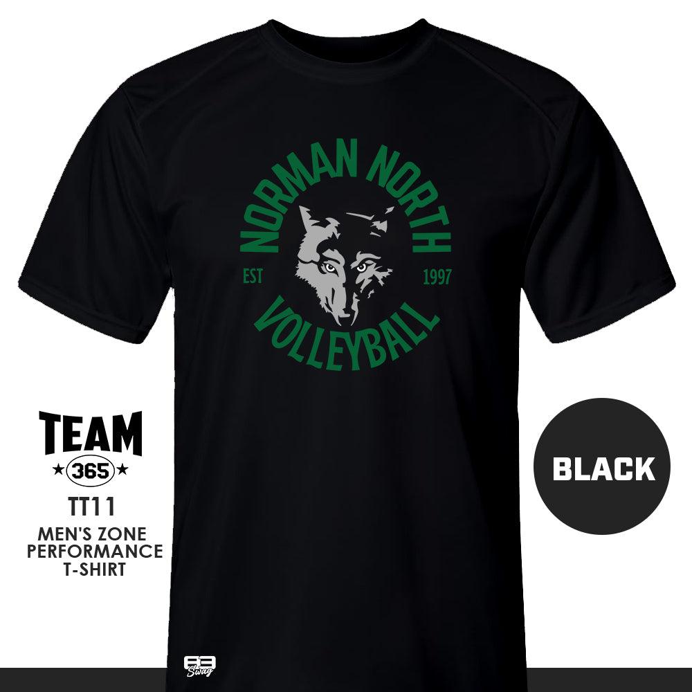 Crew - Performance T-Shirt - North Norman Volleyball 2 - 83Swag