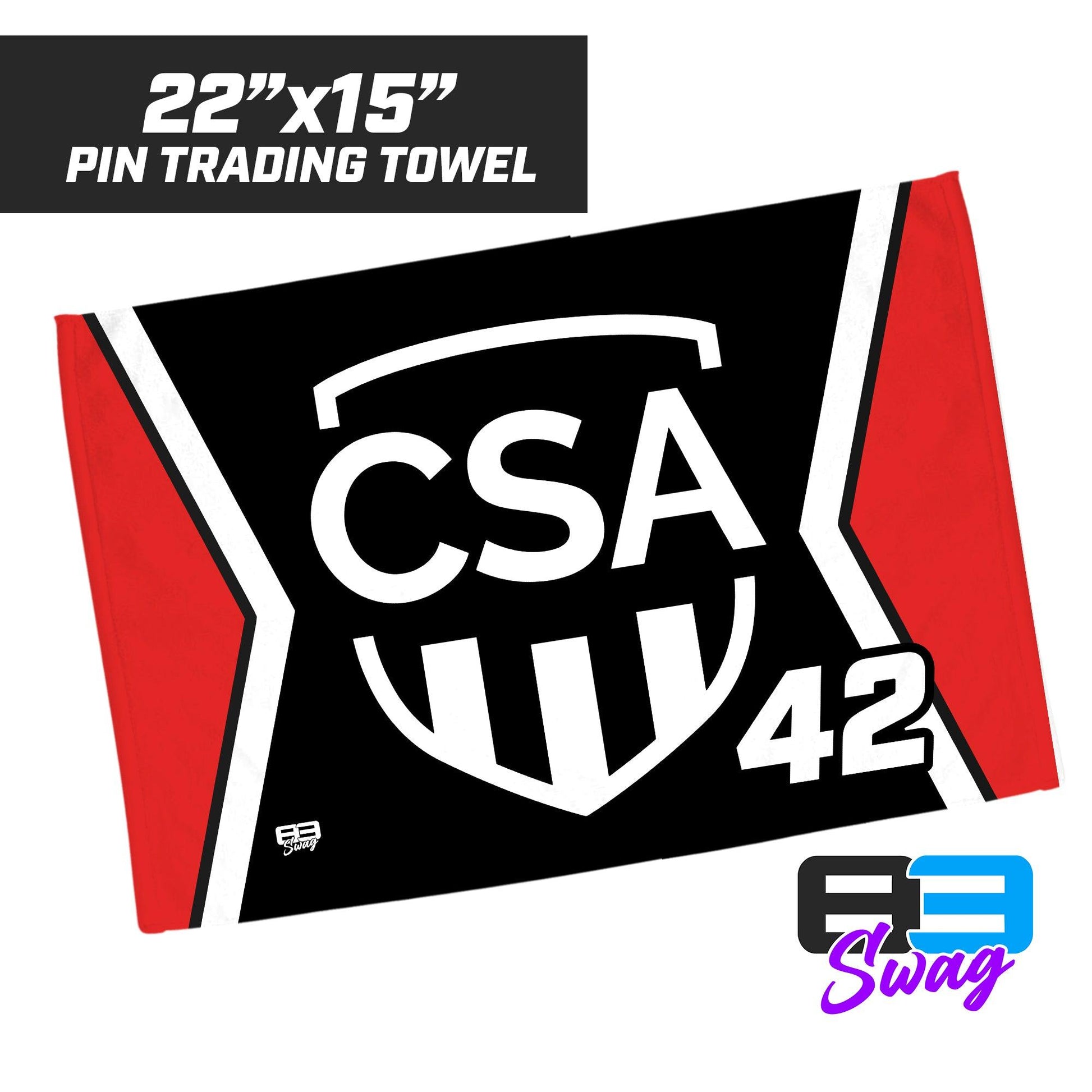 CSA Sports 2024 Edition - 22"x15" Pin Trading Towel - 83Swag