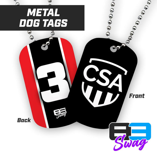 CSA Sports 2024 Edition - Double Sided Dog Tags - Includes Chain - 83Swag