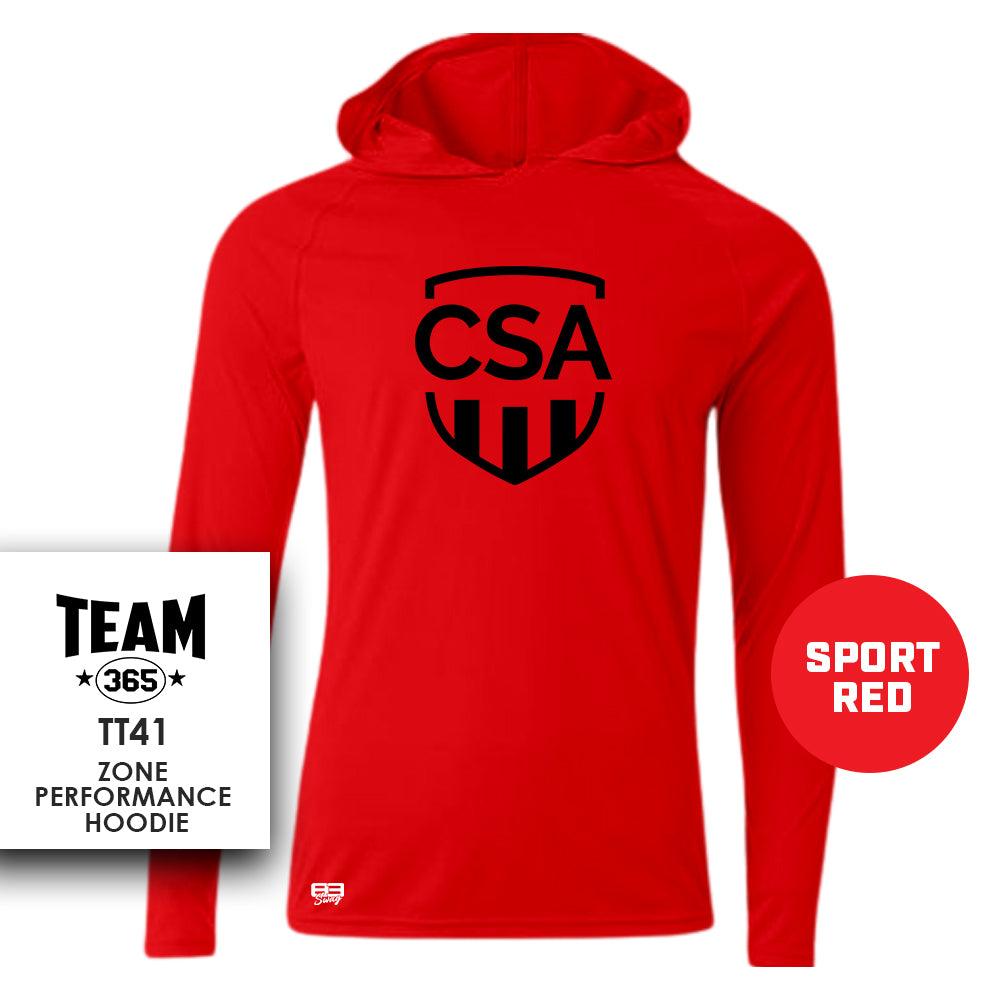 CSA Sports - Lightweight Performance Hoodie - MULTIPLE COLORS - 83Swag
