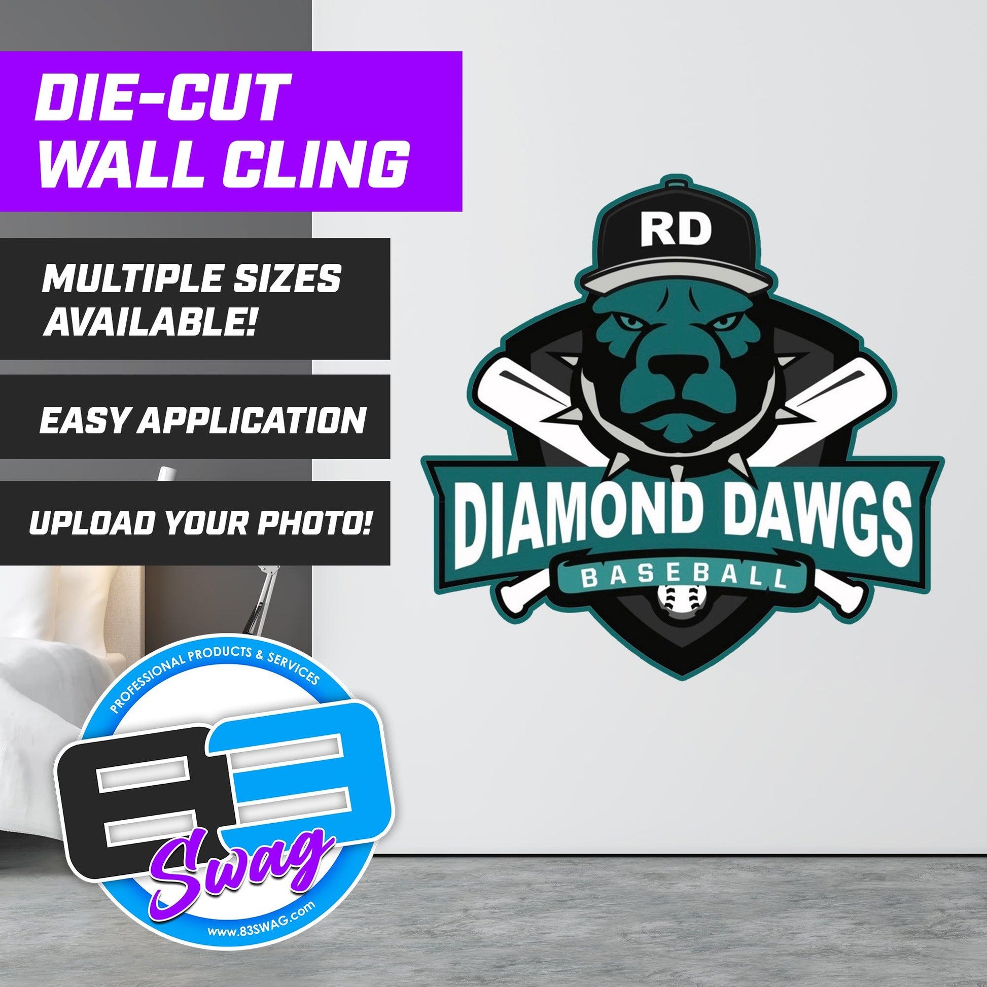 Custom Die-Cut Wall Cling - 83Swag