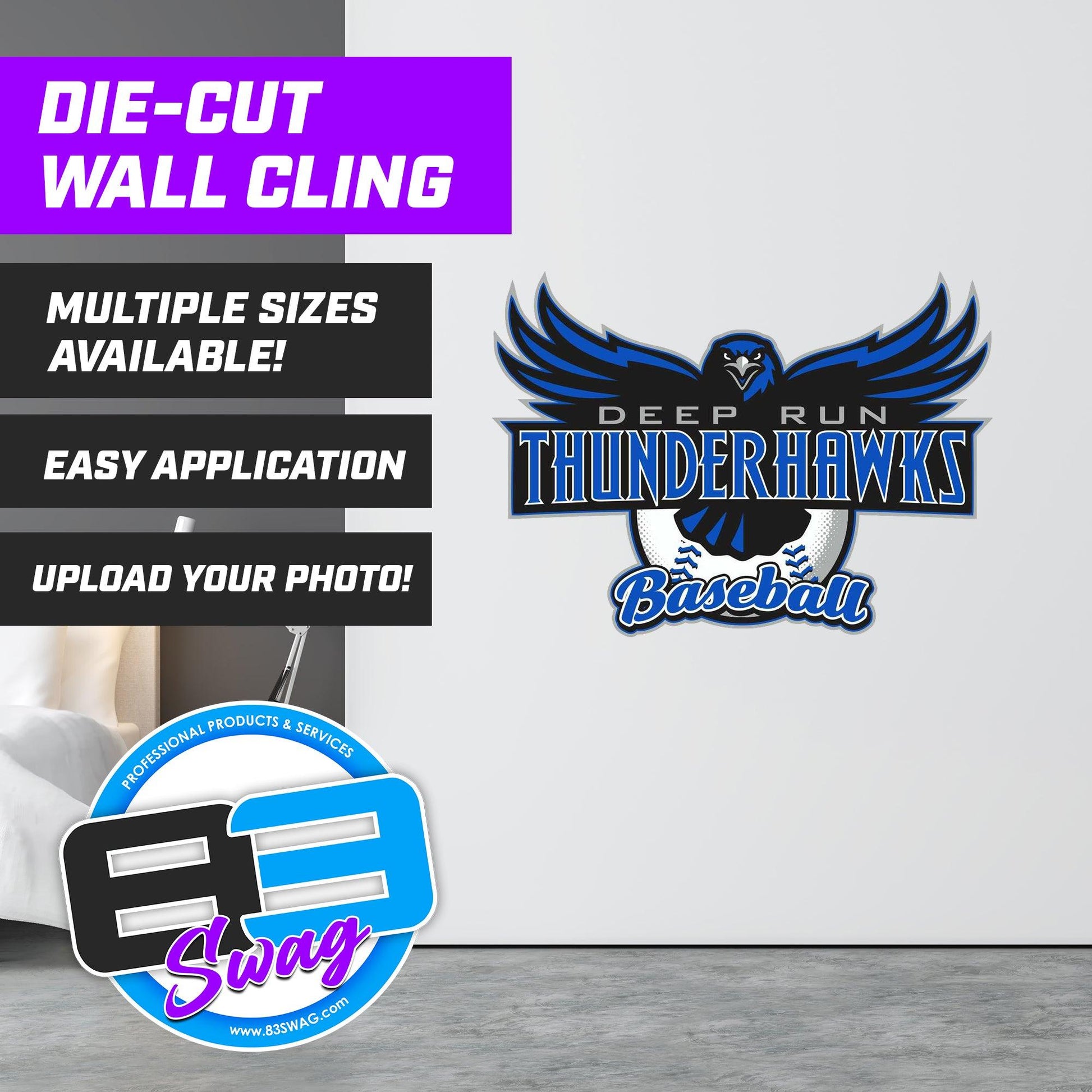 Custom Die-Cut Wall Cling - 83Swag