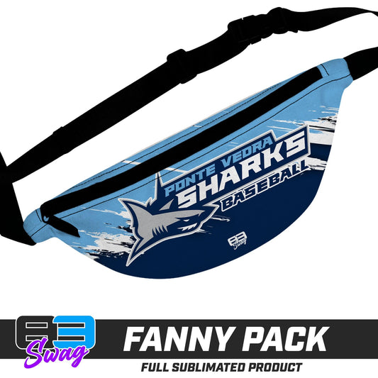 Custom Fanny Pack - Ponte Vedra Sharks Baseball - 83Swag