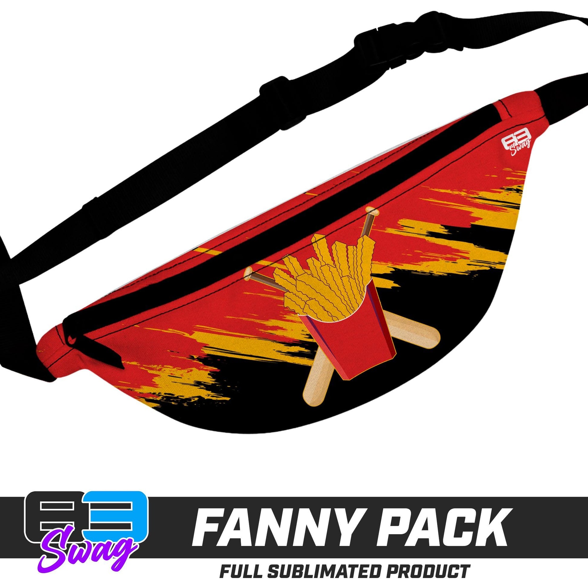 Custom Fanny Pack - Team Rally Fries Baseball - 83Swag