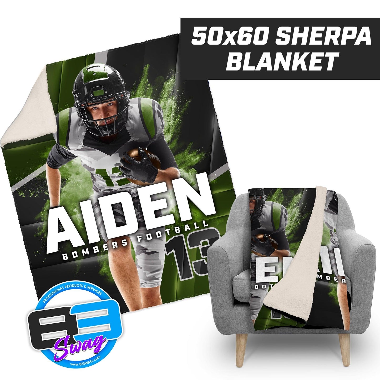 Custom Photo 50x60 Blanket - Upload Your Own Photo! - 83Swag