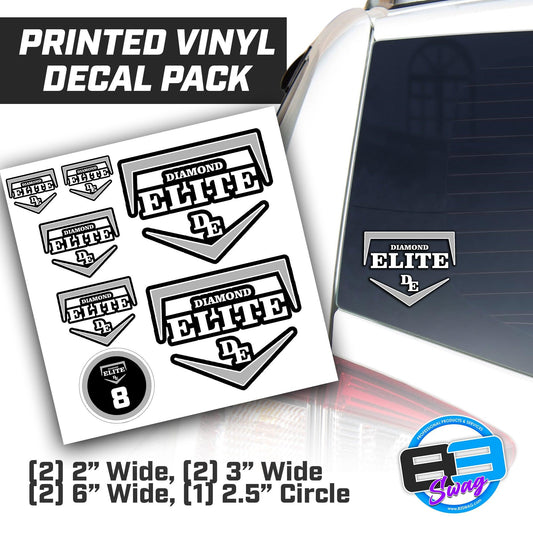 Diamond Elite Softball - Logo Vinyl Decal Pack - 83Swag