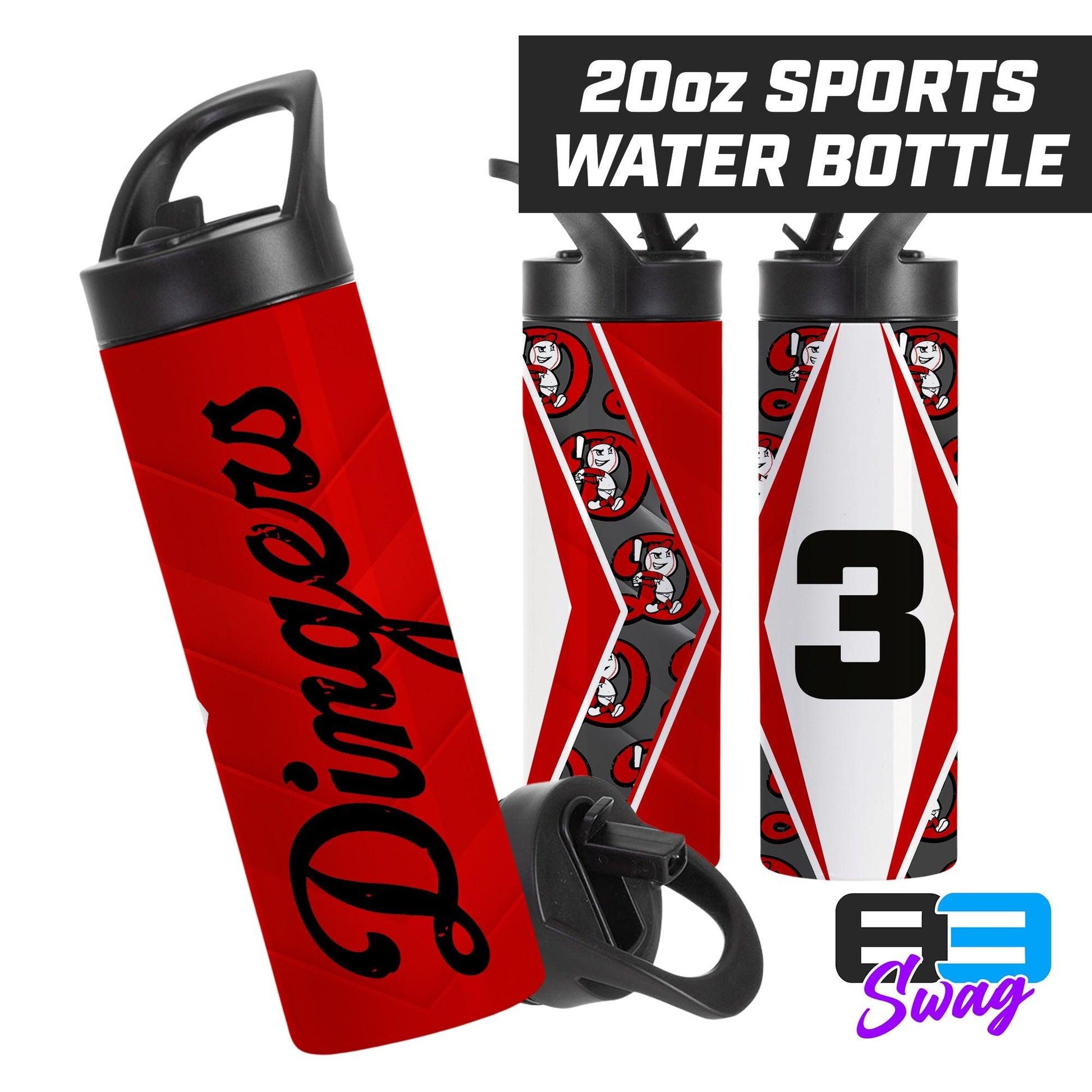 Dingers Baseball - 20oz Sports Tumbler - 83Swag