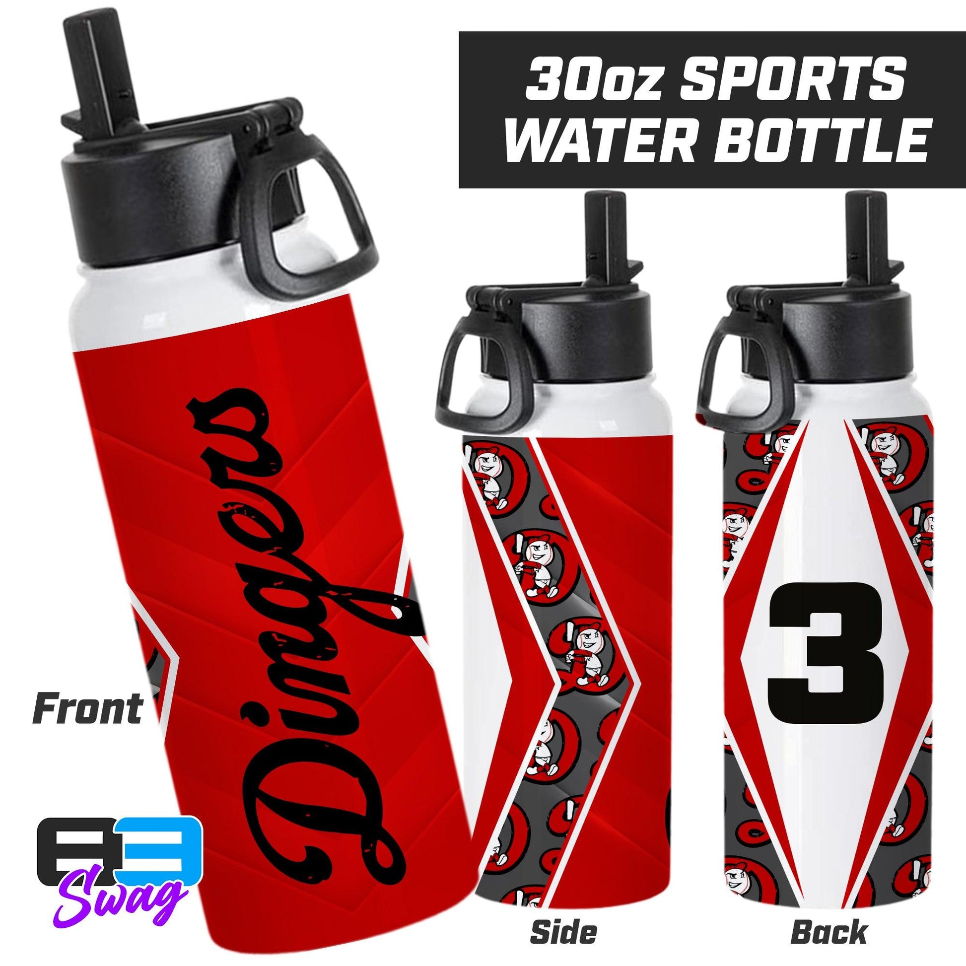 Dingers Baseball - 30oz Sports Tumbler - 83Swag