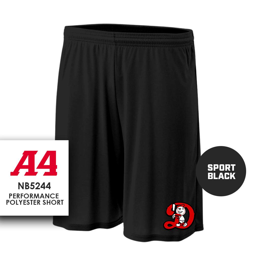 Dingers Baseball - Performance Shorts - MULTIPLE COLORS - 83Swag
