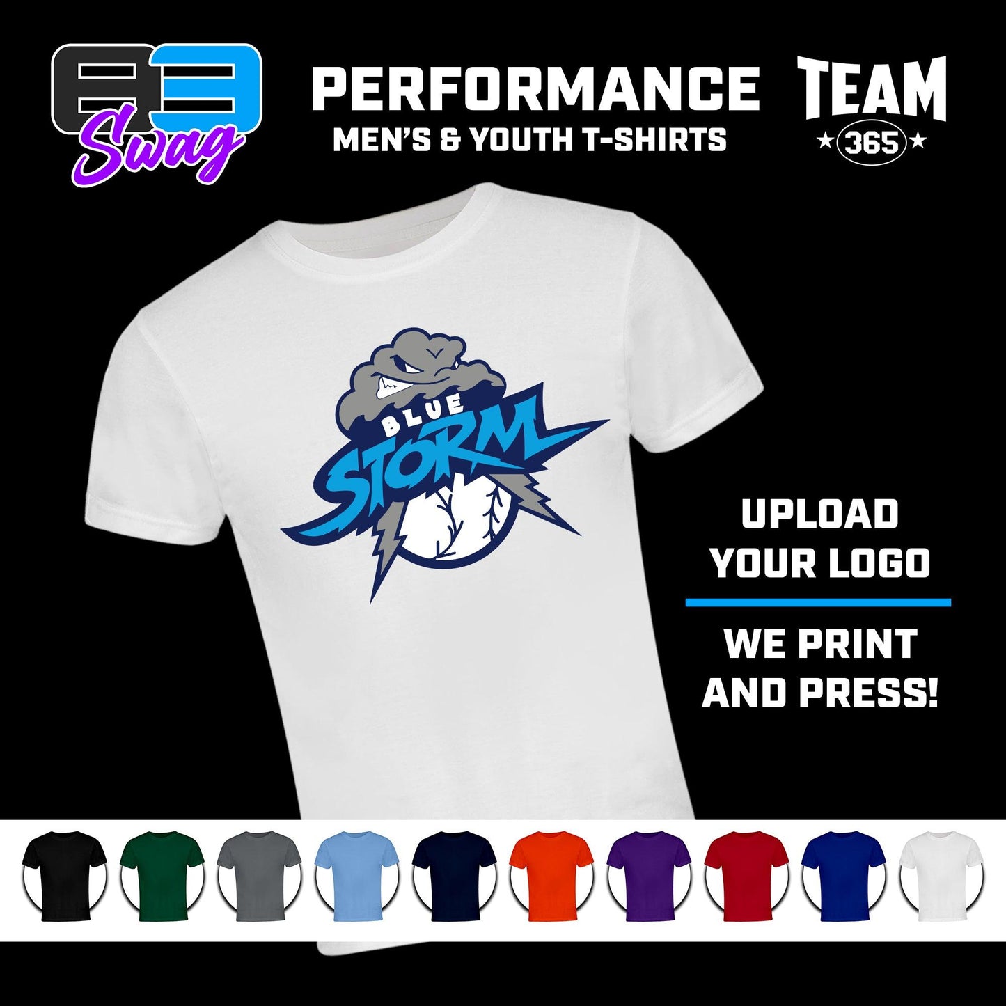 DIY Performance Apparel - Lightweight Performance Men's T-Shirt - MULTIPLE COLORS - 83Swag