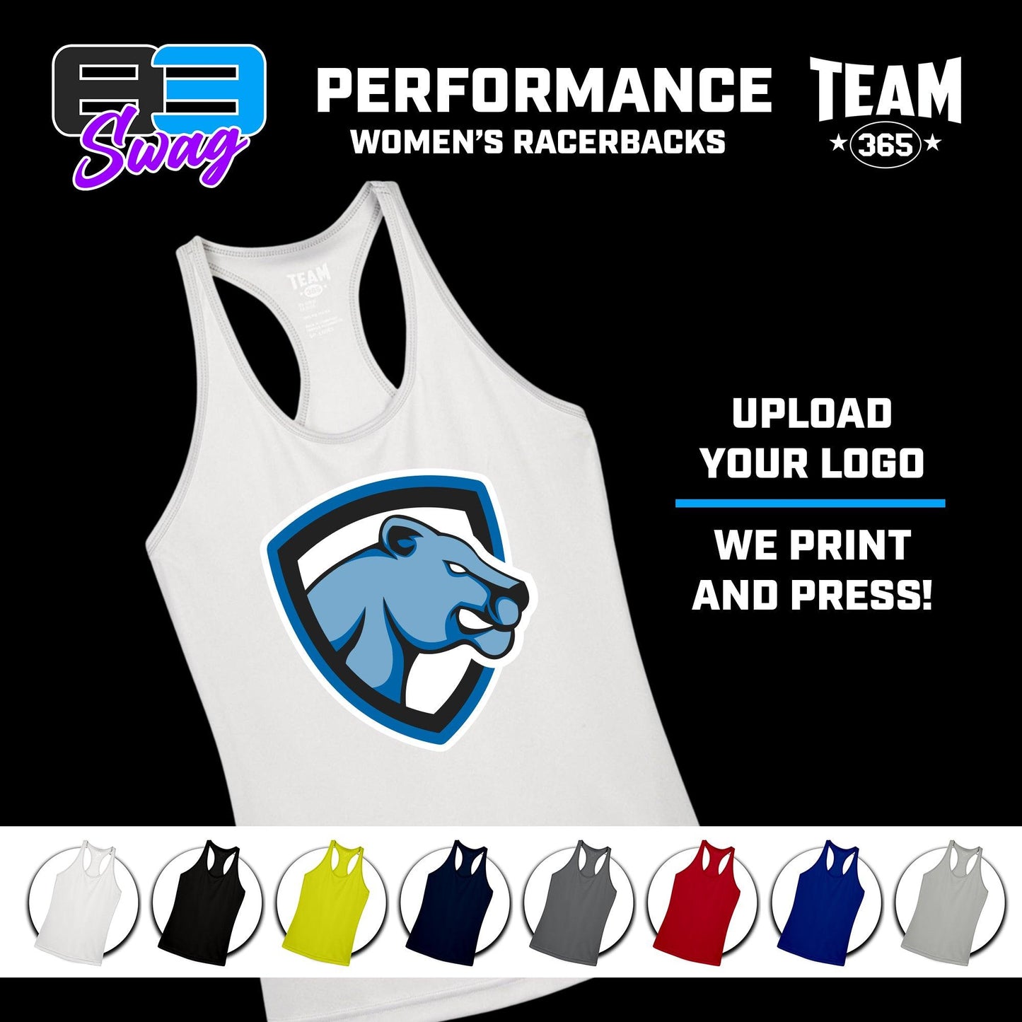 DIY Performance Apparel - Lightweight Performance Racerback Tanks - MULTIPLE COLORS - 83Swag