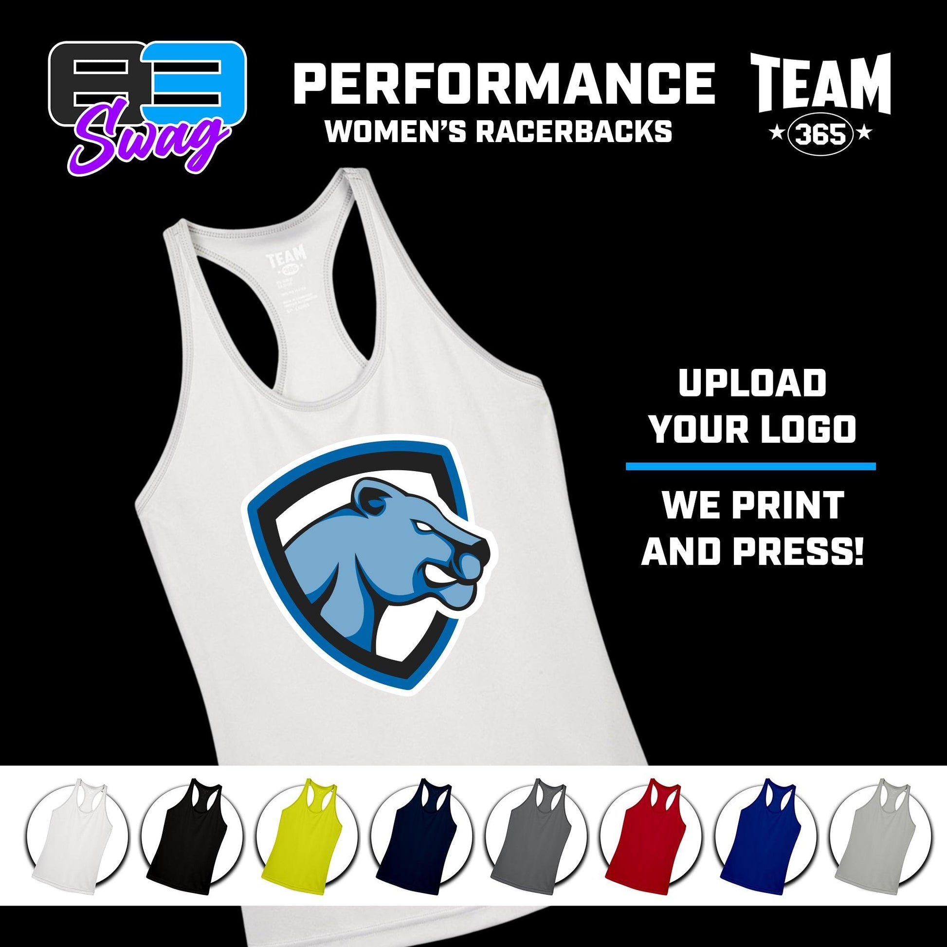 DIY Performance Apparel - Lightweight Performance Racerback Tanks - MULTIPLE COLORS - 83Swag