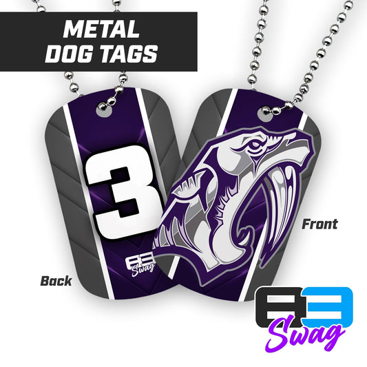 Double Sided Dog Tag - Predators Football - 83Swag