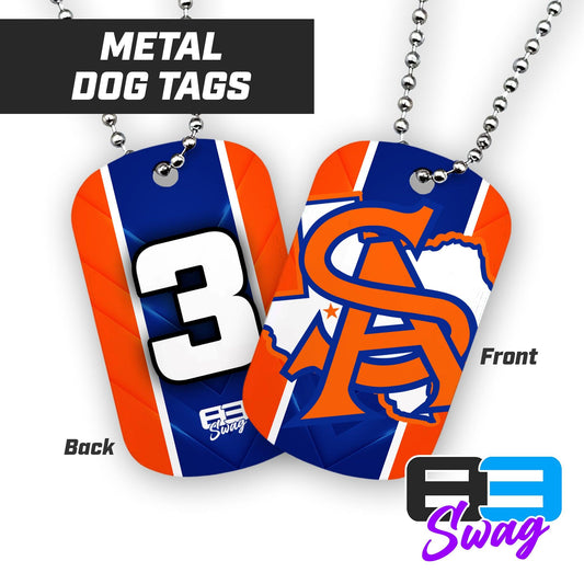 Double Sided Dog Tag - San Angelo Central Football - 83Swag