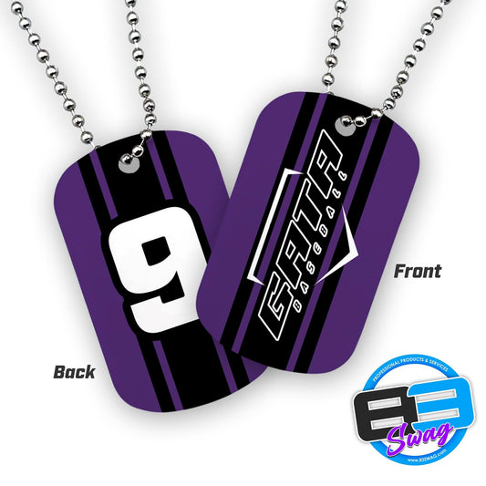 Double Sided Dog Tags - Includes Chain - GATA Baseball - 83Swag