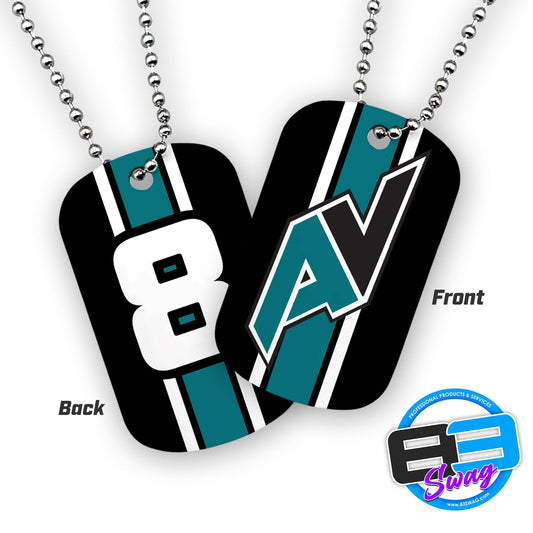Double Sided Dog Tags - Includes Chain - Intensity Softball - 83Swag