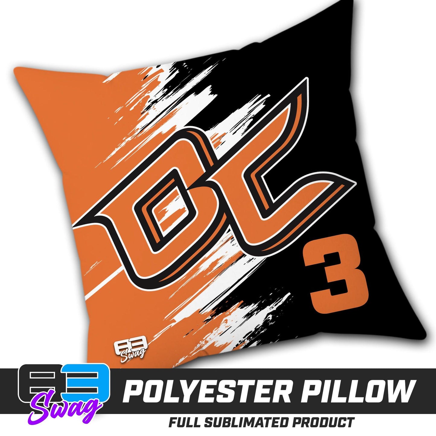 Double Sided Polyester Square Pillow - Orange County Hockey Club - 83Swag