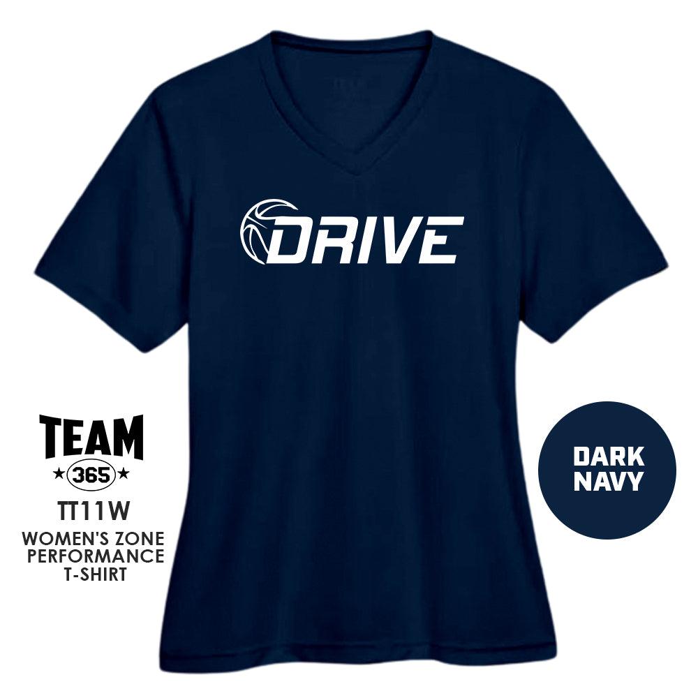 Drive Basketball - Cool & Dry Performance Women's Shirt - MULTIPLE COLORS AVAILABLE - 83Swag