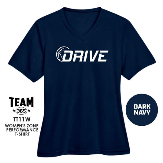 Drive Basketball - Cool & Dry Performance Women's Shirt - MULTIPLE COLORS AVAILABLE - 83Swag