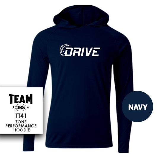 Drive Basketball - Lightweight Performance Hoodie - MULTIPLE COLORS - 83Swag