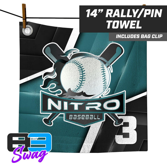 East TN Nitro Baseball 2024 Edition - 14"x14" Rally Towel - 83Swag