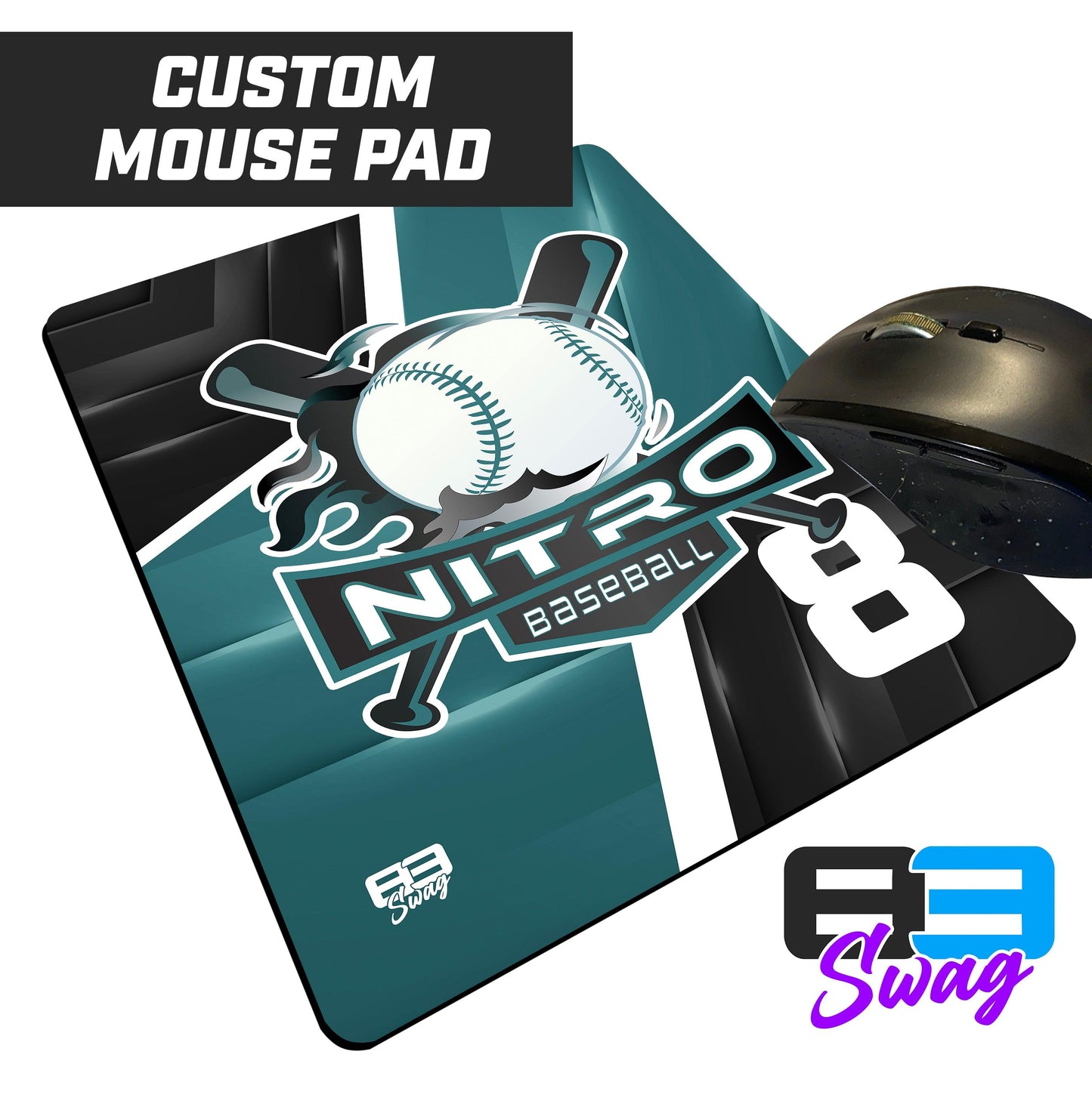 East TN Nitro Baseball 2024 Edition - Mouse Pad - 83Swag