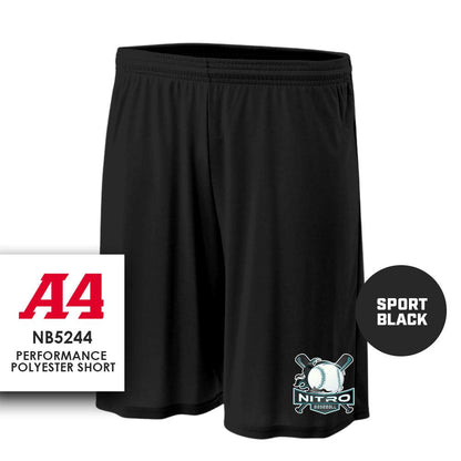 East TN Nitro Baseball 2024 Edition - Performance Shorts - MULTIPLE COLORS - 83Swag