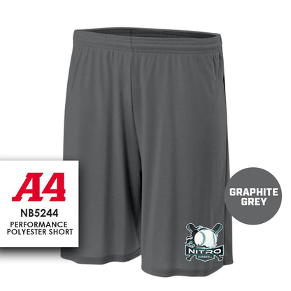 East TN Nitro Baseball 2024 Edition - Performance Shorts - MULTIPLE COLORS - 83Swag