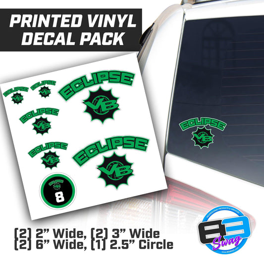 Eclipse Volleyball - Logo Vinyl Decal Pack - 83Swag