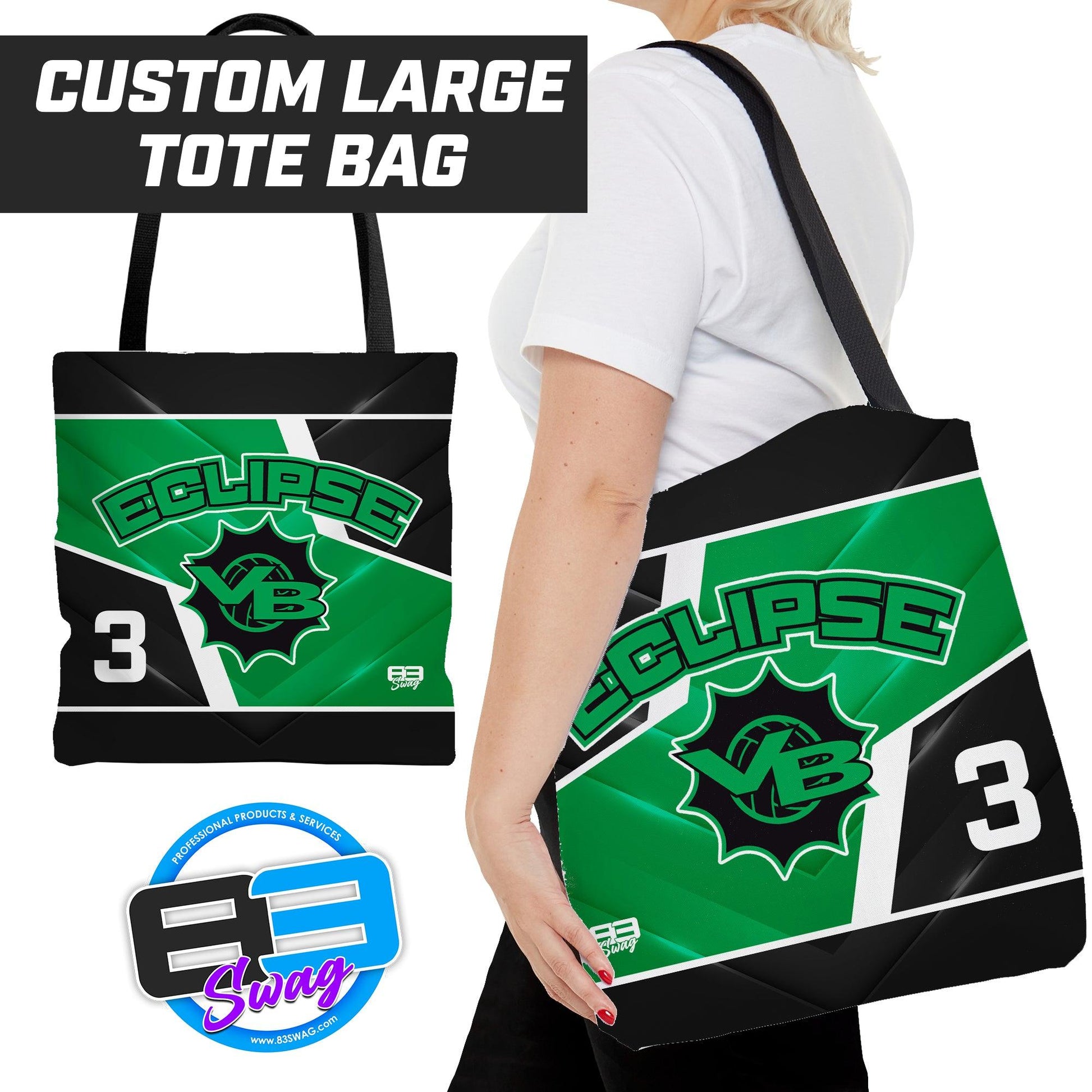 Eclipse Volleyball - Tote Bag - 83Swag