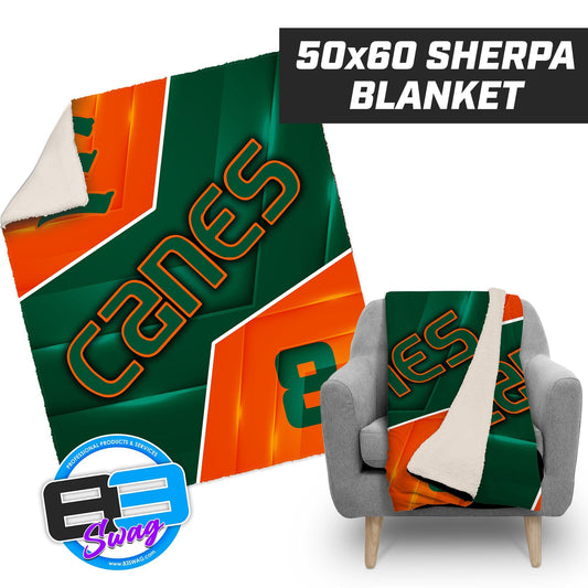 Elkridge Hurricanes - 50”x60” Plush Sherpa Blanket - 83Swag