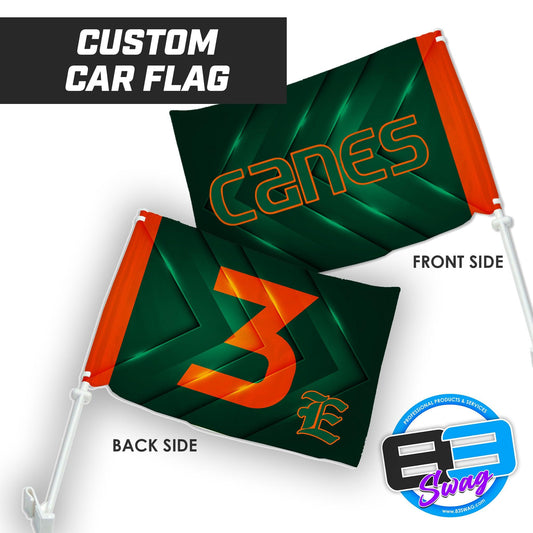 Elkridge Hurricanes - Car Flag - 83Swag