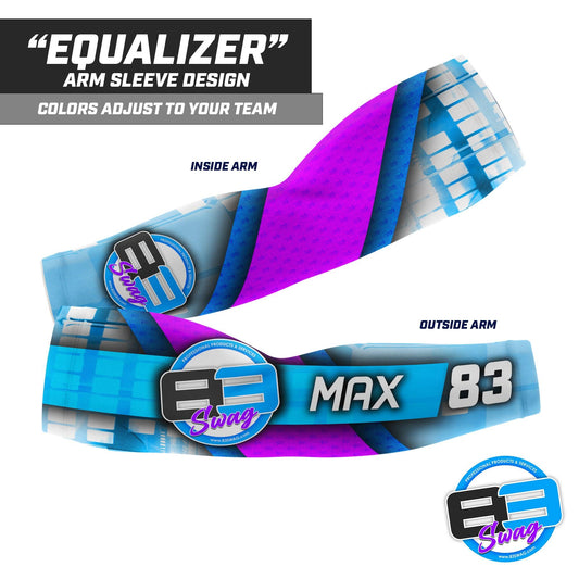 EQUALIZER Design - Custom Arm Sleeve - Supply Your Team Logo & Colors! - 83Swag