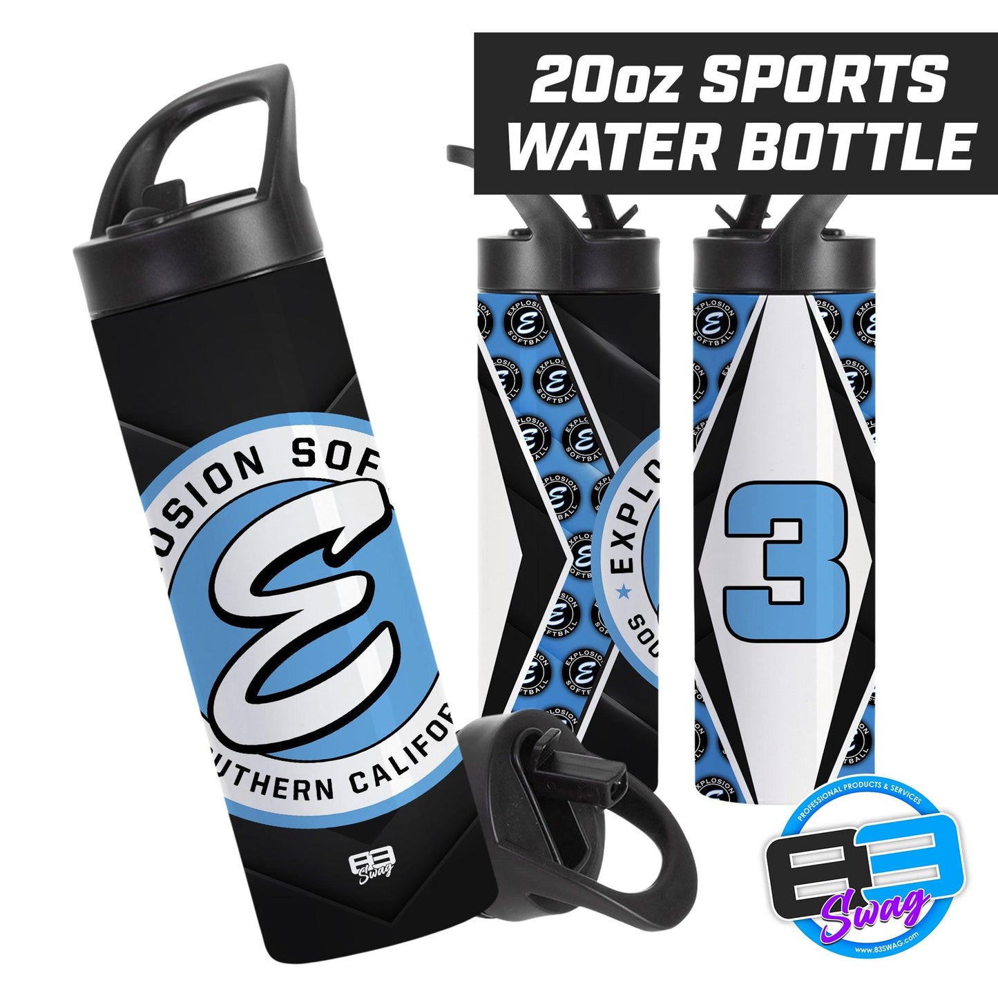 Explosion Softball - 20oz Sports Tumbler - 83Swag