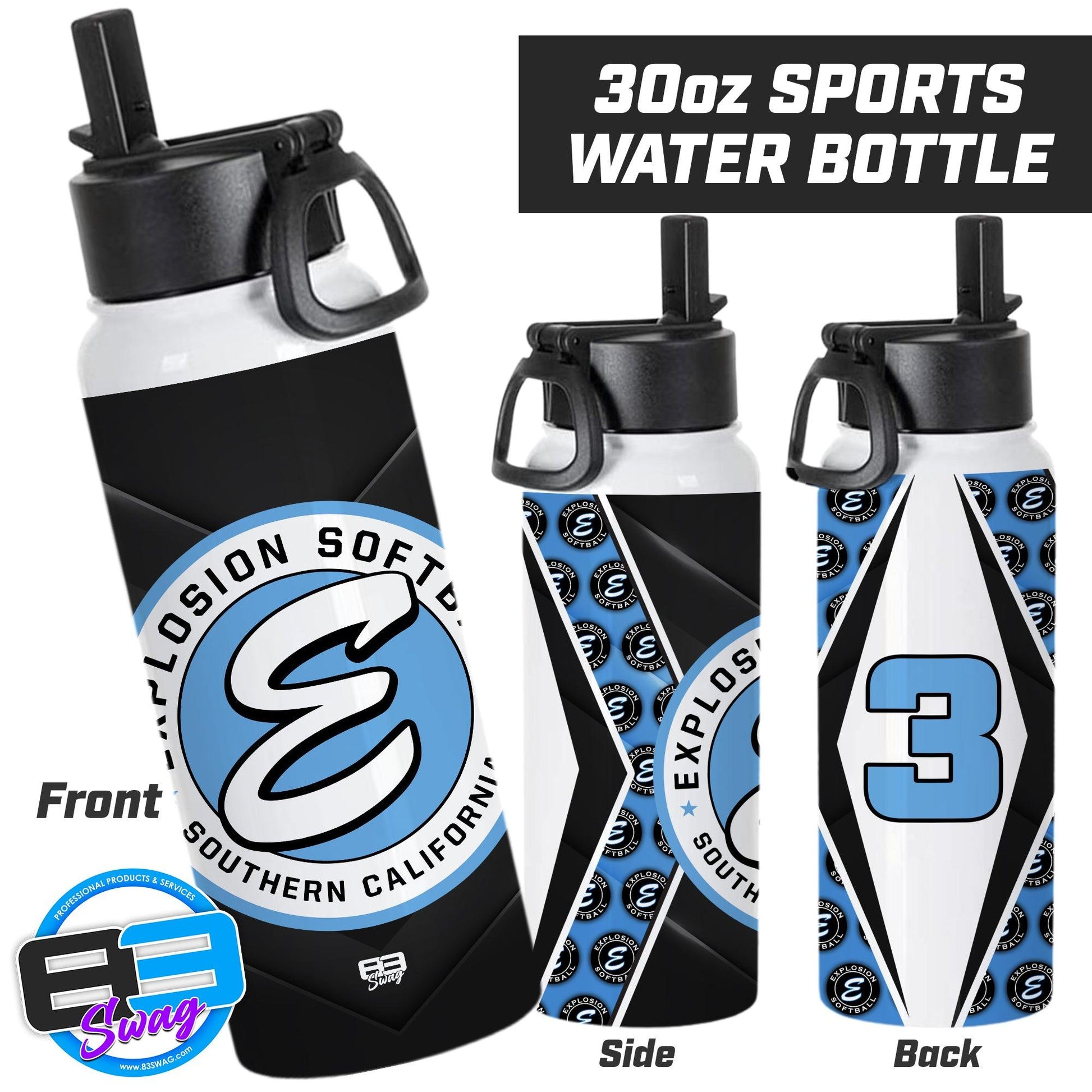 Explosion Softball - 30oz Sports Tumbler - 83Swag