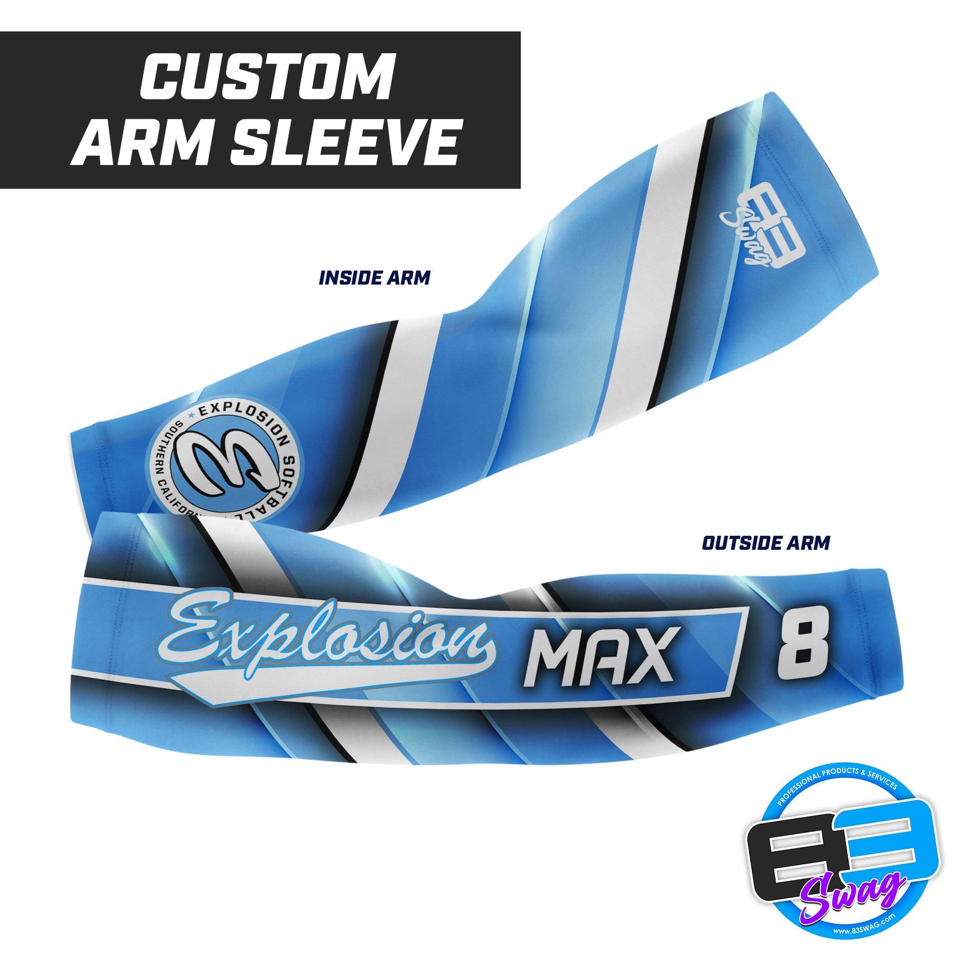 Explosion Softball - Arm Sleeves - 83Swag