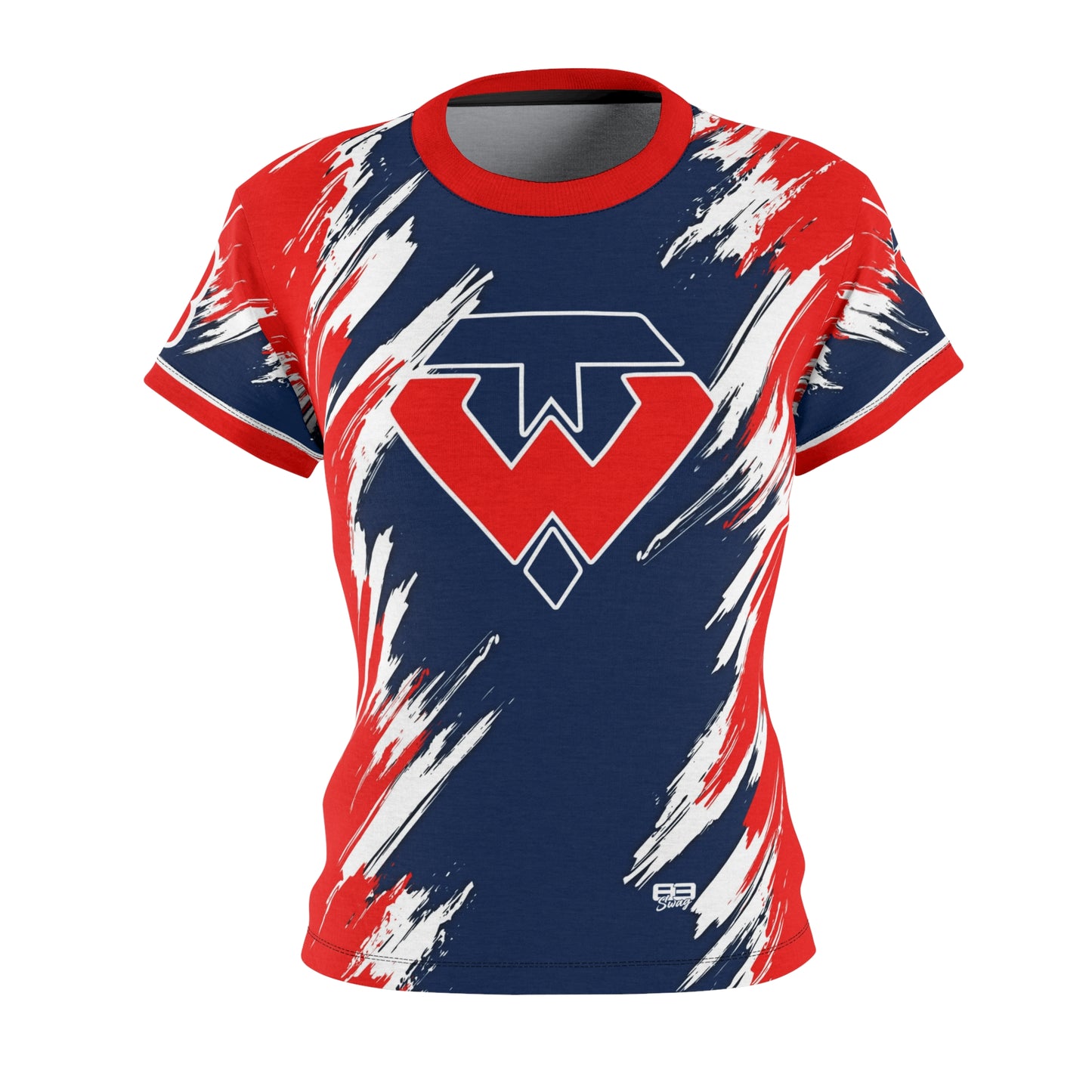 AOP - Women's Full Sublimation Cut & Sew Tee - Tampa Warriors Baseball