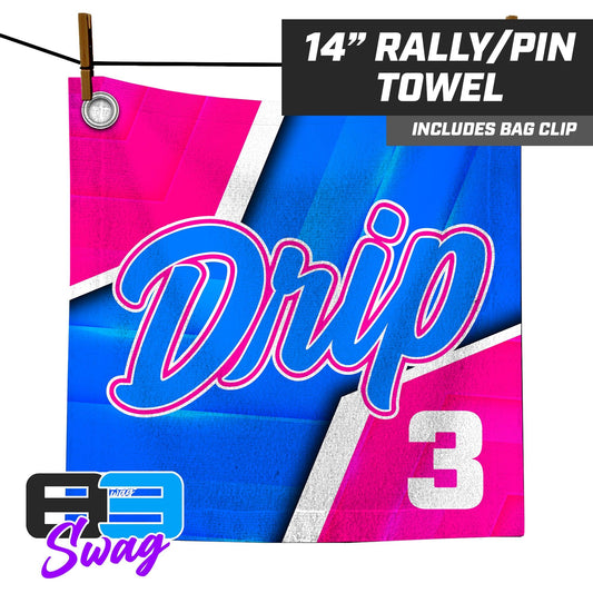 Florida Drip Baseball 2024 Edition - 14"x14" Rally Towel - 83Swag