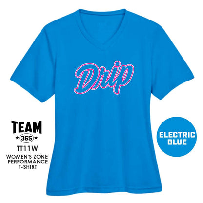 Florida Drip Baseball 2024 Edition - Cool & Dry Performance Women's Shirt - MULTIPLE COLORS AVAILABLE - 83Swag