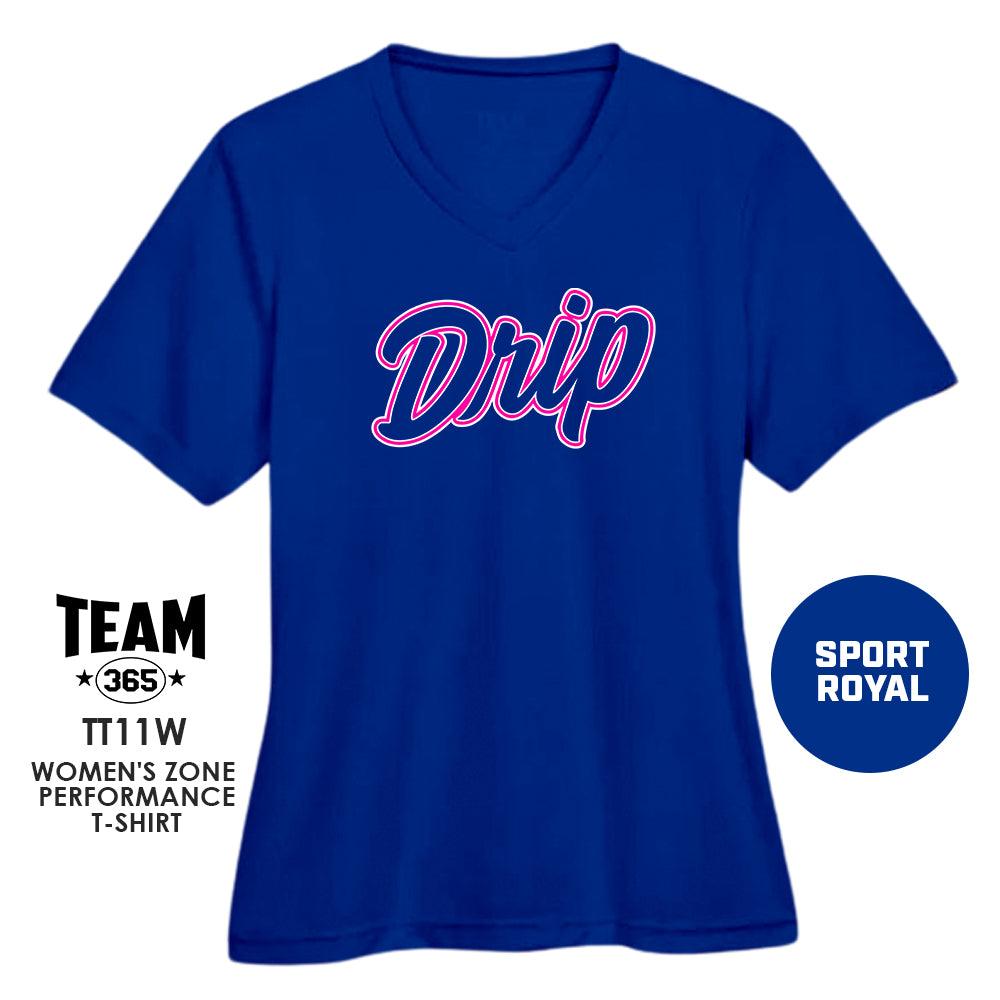 Florida Drip Baseball 2024 Edition - Cool & Dry Performance Women's Shirt - MULTIPLE COLORS AVAILABLE - 83Swag