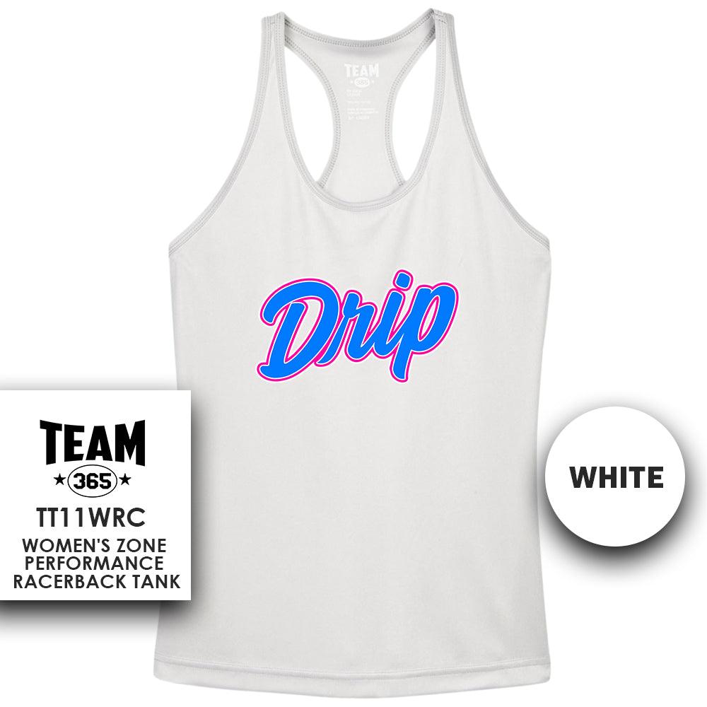 Florida Drip Baseball 2024 Edition - Performance Women’s Racerback T - MULTIPLE COLORS AVAILABLE - 83Swag