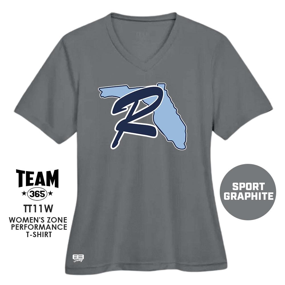Florida Rivals Baseball 2024 EDITION - Cool & Dry Performance Women's Shirt - MULTIPLE COLORS AVAILABLE - 83Swag