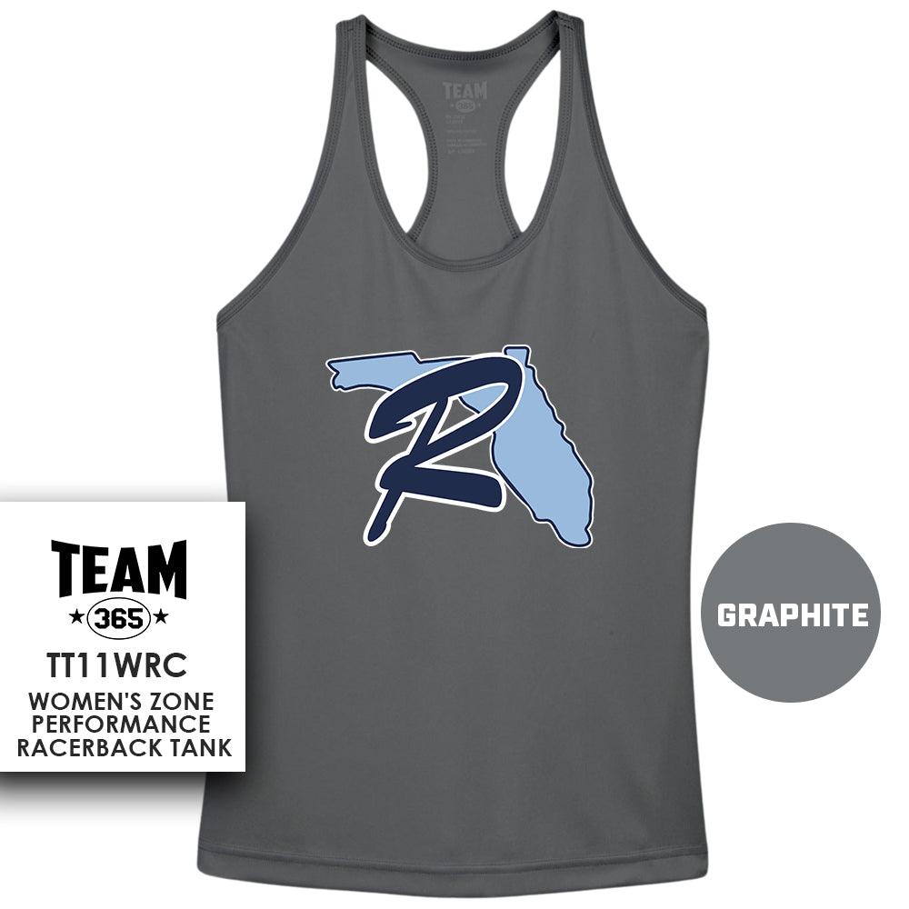 Florida Rivals Baseball 2024 EDITION - Performance Women’s Racerback T - MULTIPLE COLORS AVAILABLE - 83Swag