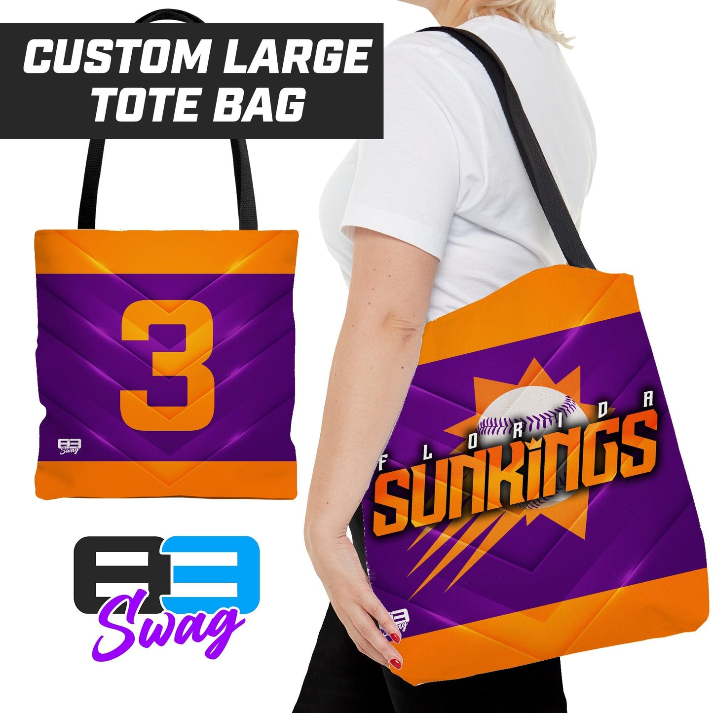 FLORIDA SUNKINGS Baseball 2024 Edition - Tote Bag - 83Swag