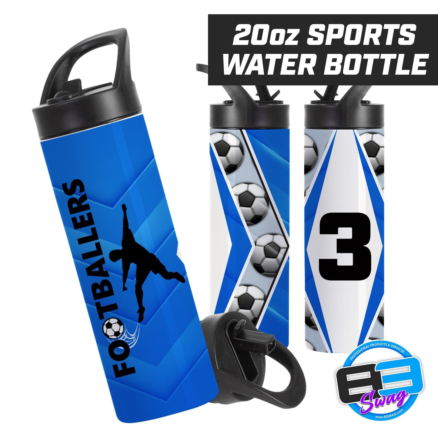 Footballers Soccer - 20oz Sports Tumbler - 83Swag